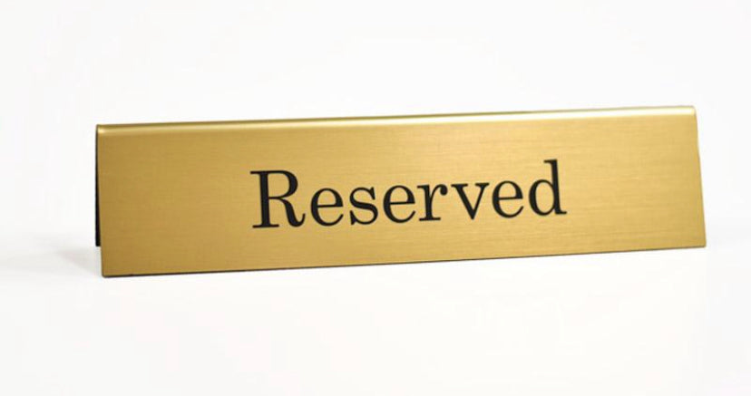 Reserved - A