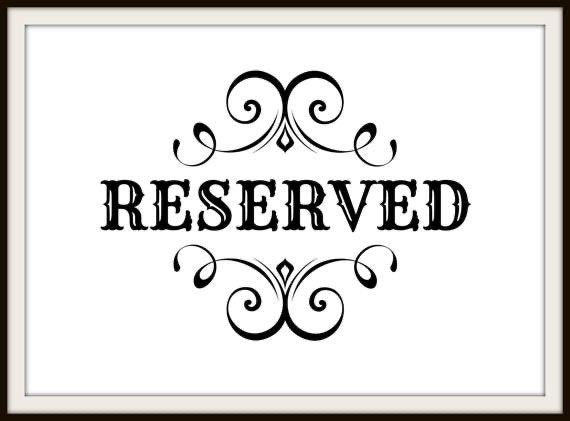 Reserved ~ Josephine